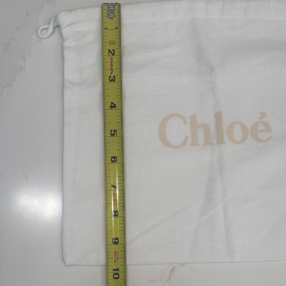 Chloe Cream Drawstring Pouch - Picture 6 of 8